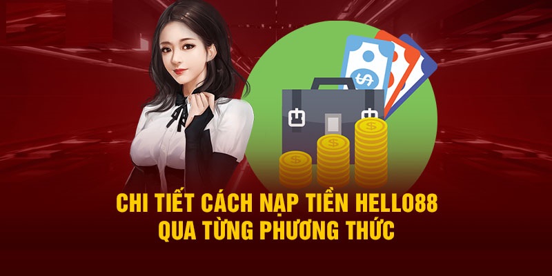 Giao dịch chuyển tiền vào ví game Hello88 bằng thẻ cào