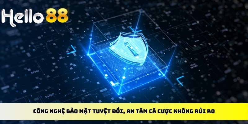 Công nghệ bảo mật tuyệt đối, an tâm cá cược không rủi ro